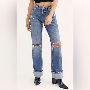 We the Free Wild Flower jeans, 100% cotton, size 29, EUC